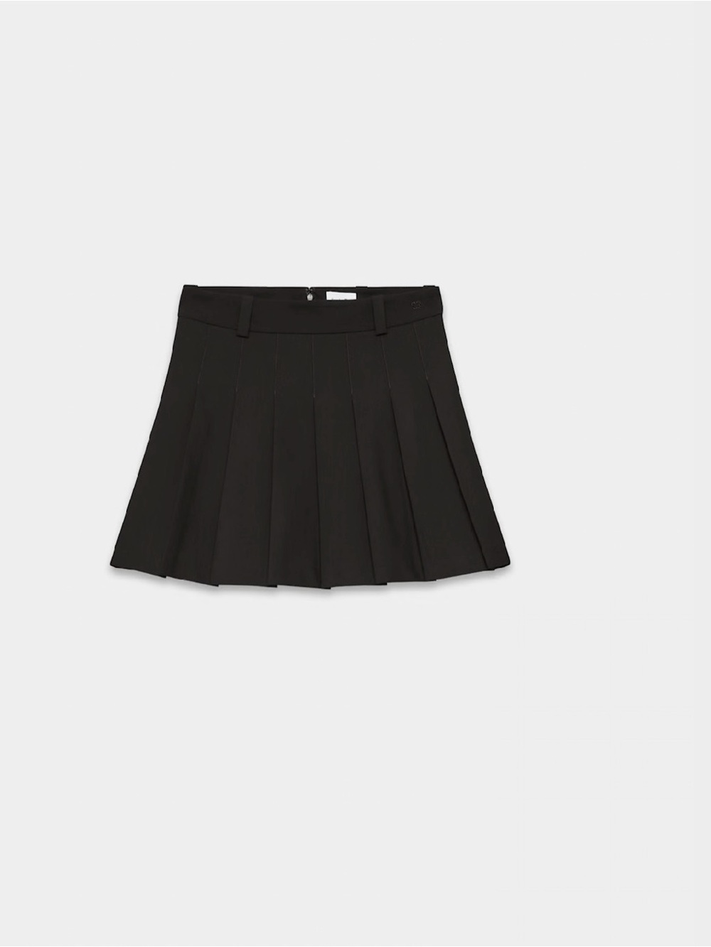 Aritzia Sunday Best Olive Micro Skirt in Black Size 6